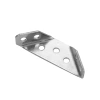 Stainless steel multi-functional corner code, three-sided fixed bed corner support, furniture table and chair connection parts, layer board support, trapezoidal hanging code Item Picture